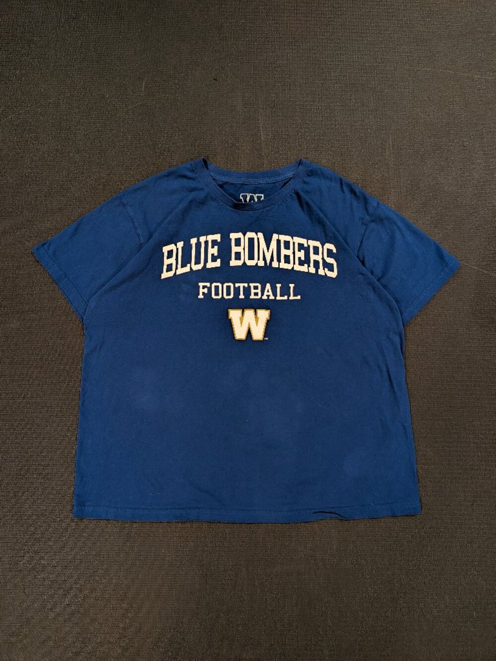 Winnipeg Blue Bombers Football Tee Mens Large CFL Store Exclusive Streetwear Y2K
